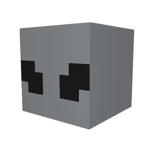 ZombieBoy9691 Minecraft avatar head, 3D render