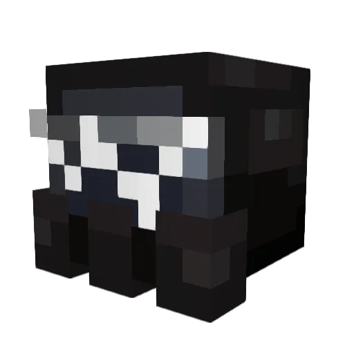 ZombieHunt115 Minecraft avatar head, 3D render