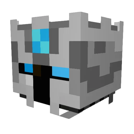 ZombieHunter020 Minecraft avatar head, 3D render