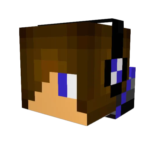 ZombieK1ller02 Minecraft avatar head, 3D render
