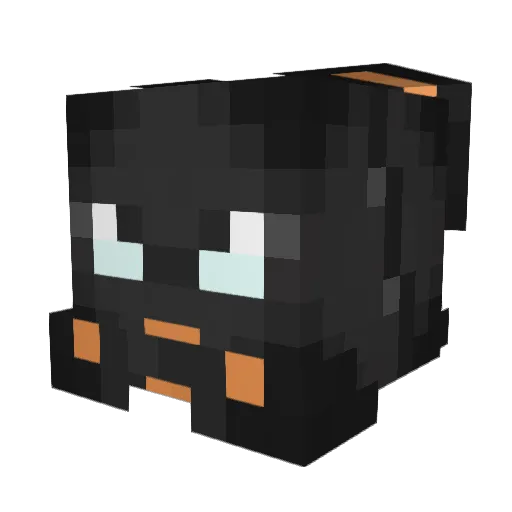ZombieNeedsMilk Minecraft avatar head, 3D render