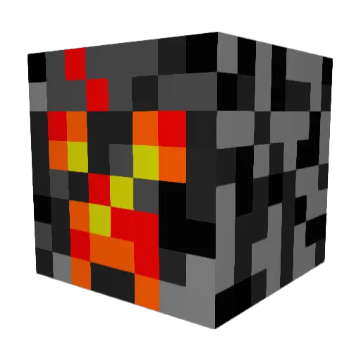 ZombiePigman1810 Minecraft avatar head, 3D render