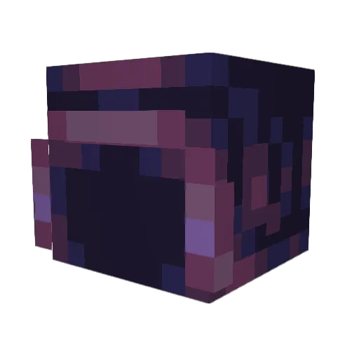 ZombieSA Minecraft avatar head, 3D render