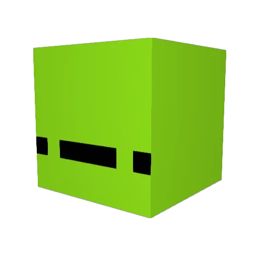 ZombieShock22 Minecraft avatar head, 3D render