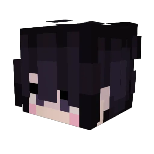 ZombieSweet Minecraft avatar head, 3D render