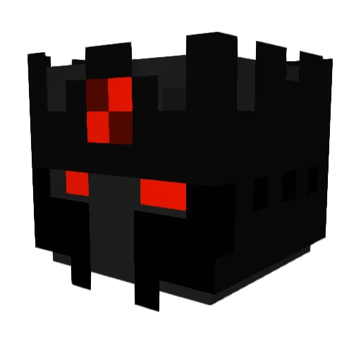 ZombieThe Minecraft avatar head, 3D render