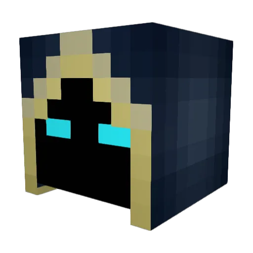 ZombieXD5 Minecraft avatar head, 3D render