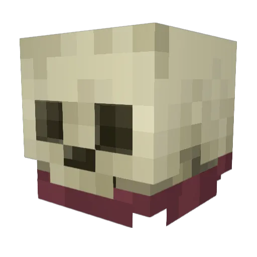Zombie_King108 Minecraft avatar head, 3D render