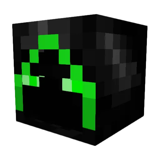 Zombiegod0815 Minecraft avatar head, 3D render