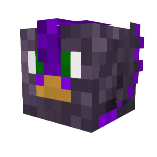 Zombiekitteh13 Minecraft avatar head, 3D render