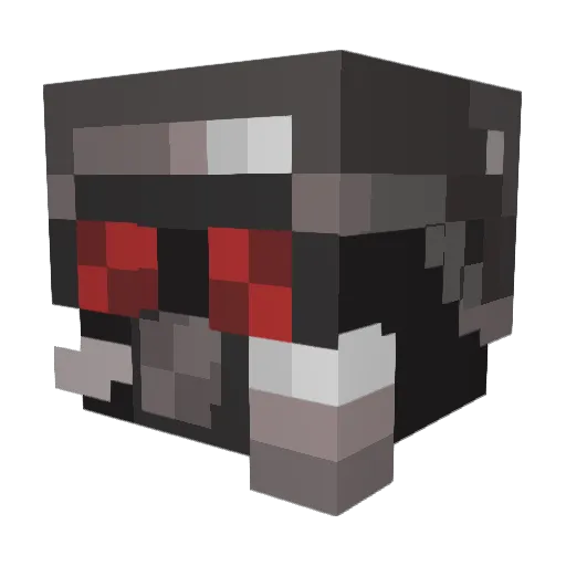 Zombiemaster73 Minecraft avatar head, 3D render