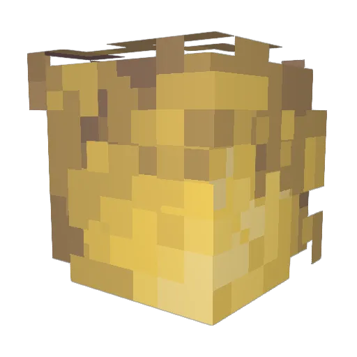 ZombiesGutz Minecraft avatar head, 3D render