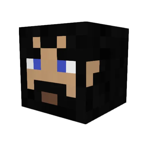 Zombieslayer002 Minecraft avatar head, 3D render