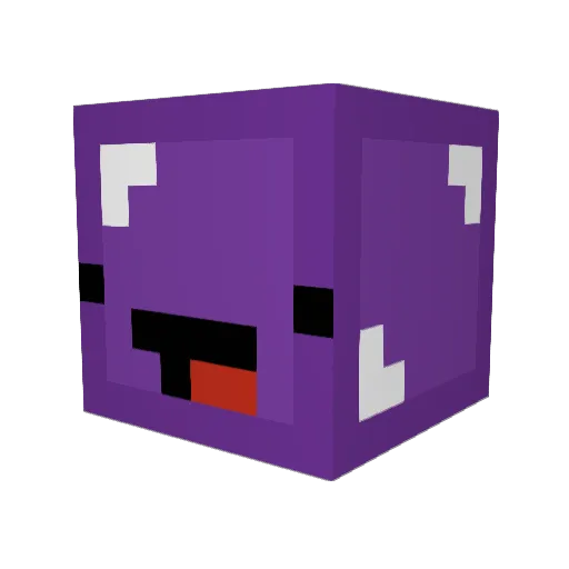 Zomgilold Minecraft avatar head, 3D render