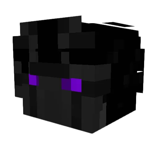 Zomiah Minecraft avatar head, 3D render