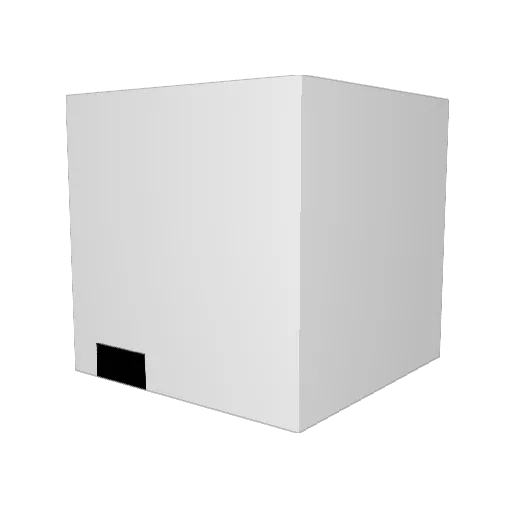Zomlord1 Minecraft avatar head, 3D render