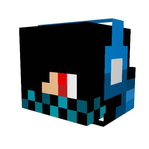 ZonKill1337 Minecraft avatar head, 3D render