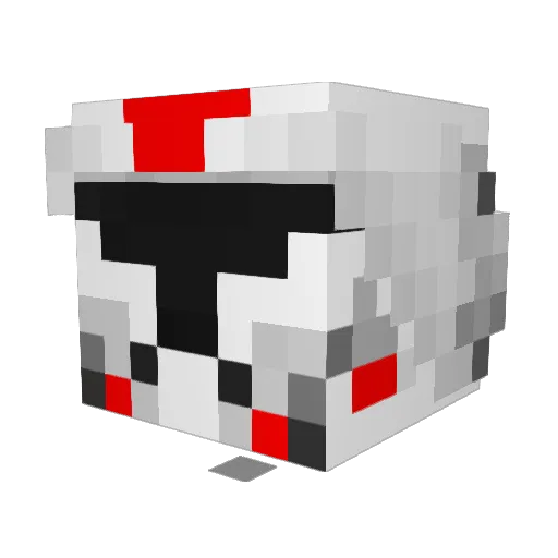 ZoneTropper Minecraft avatar head, 3D render