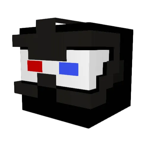 ZoningGamerGT Minecraft avatar head, 3D render