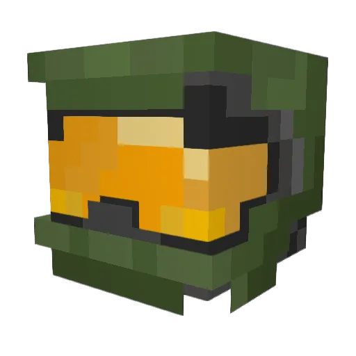 Zonked_NG Minecraft avatar head, 3D render