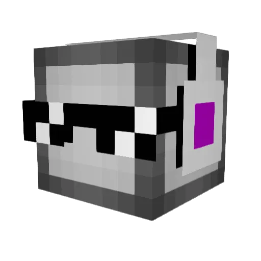 Zoo_mbi Minecraft avatar head, 3D render