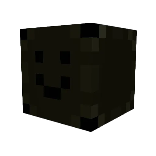 ZoofZ Minecraft avatar head, 3D render