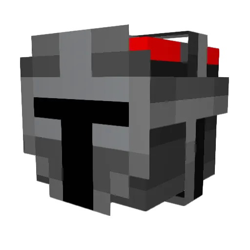 ZoomerVibes Minecraft avatar head, 3D render