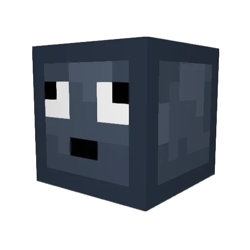 Zoot1337 Minecraft avatar head, 3D render