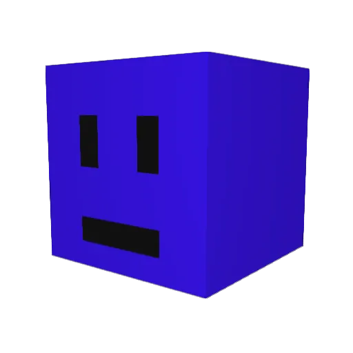 Zooter4 Minecraft avatar head, 3D render