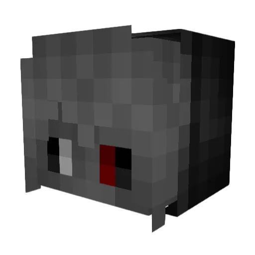 Zoran Minecraft avatar head, 3D render