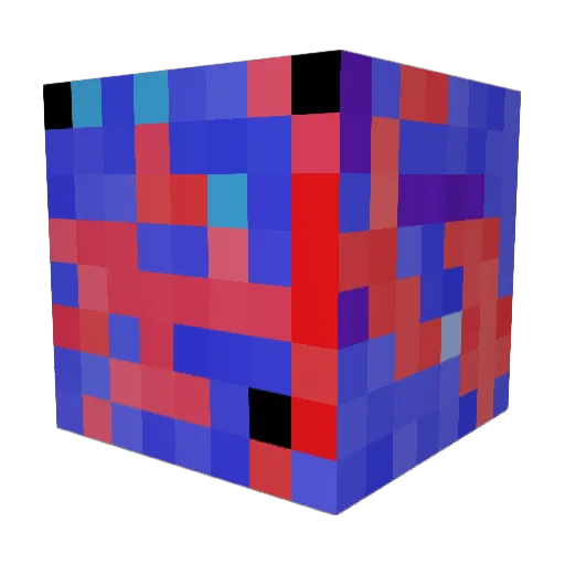 ZoranXI Minecraft avatar head, 3D render