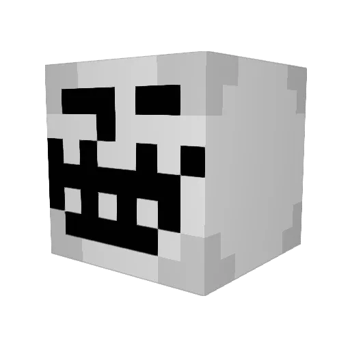 Zoranix_ Minecraft avatar head, 3D render