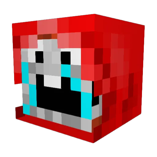Zoreb08 Minecraft avatar head, 3D render