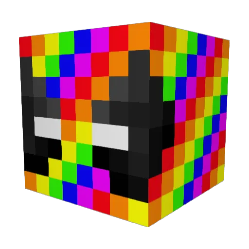 Zorni1337 Minecraft avatar head, 3D render