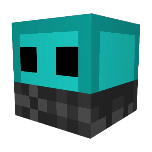 Zoro_2422 Minecraft avatar head, 3D render