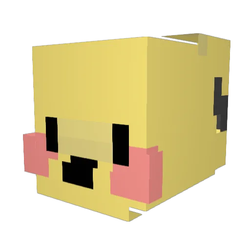 Zoroastria Minecraft avatar head, 3D render