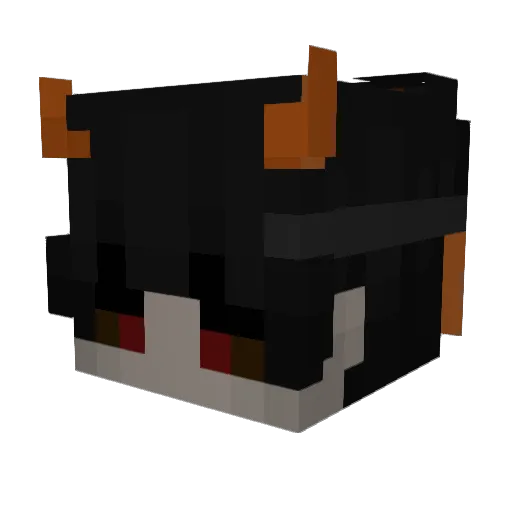 Zorvex_ Minecraft avatar head, 3D render