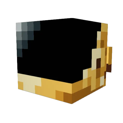 Zoryan_7 Minecraft avatar head, 3D render