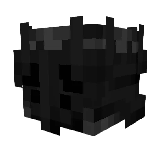 Zoryzus Minecraft avatar head, 3D render