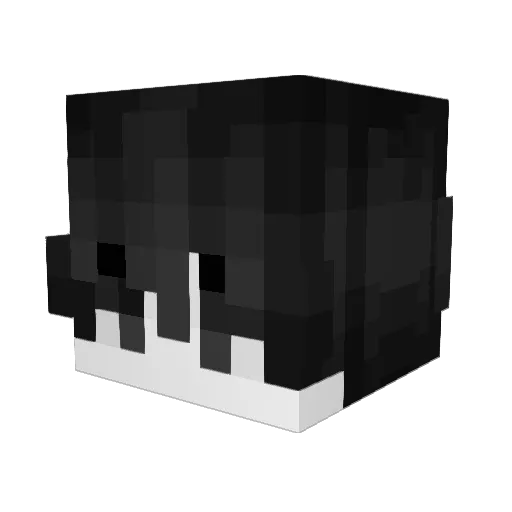 ZotuKoz_ Minecraft avatar head, 3D render