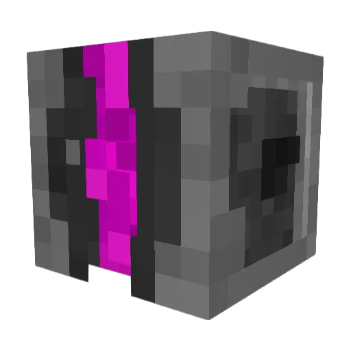 Zouzou55 Minecraft avatar head, 3D render