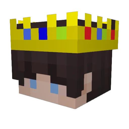 Zouzouille13 Minecraft avatar head, 3D render