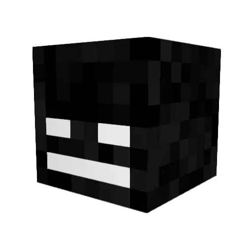 Zowk10 Minecraft avatar head, 3D render