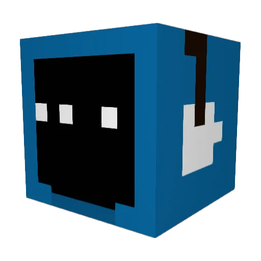 ZoxGames83 Minecraft avatar head, 3D render