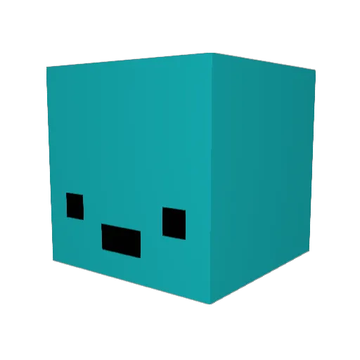 Zoyyessir Minecraft avatar head, 3D render