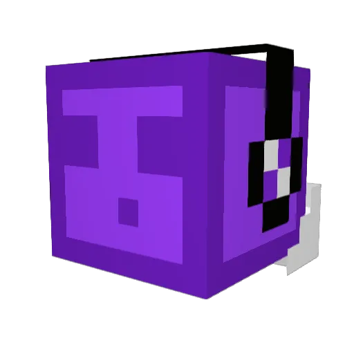 Zozo786 Minecraft avatar head, 3D render
