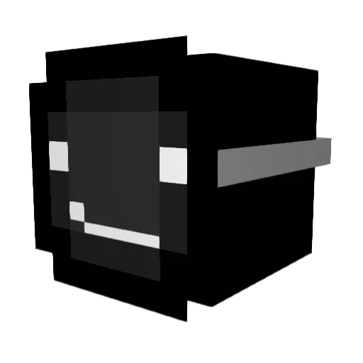 Zphyrous Minecraft avatar head, 3D render