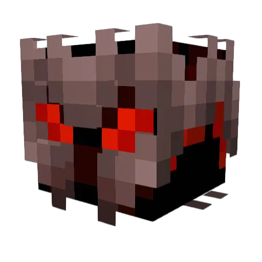 Zphyrs Minecraft avatar head, 3D render