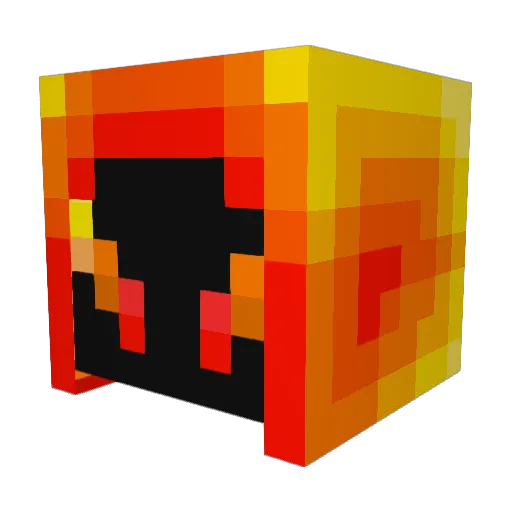Zpzpzppp Minecraft avatar head, 3D render