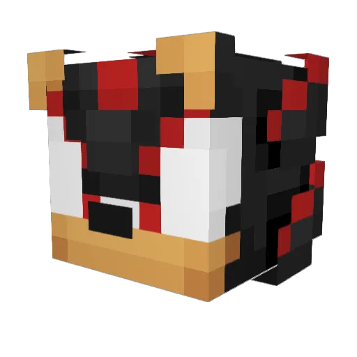 Zr0Slasher Minecraft avatar head, 3D render